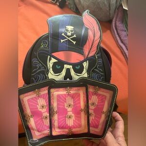 Used Loungefly Dr Facilier Mini Backpack princess and the frog